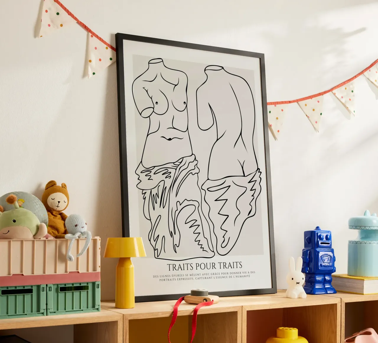 La dea poster con telaio in alluminio da RS LAB STUDIO