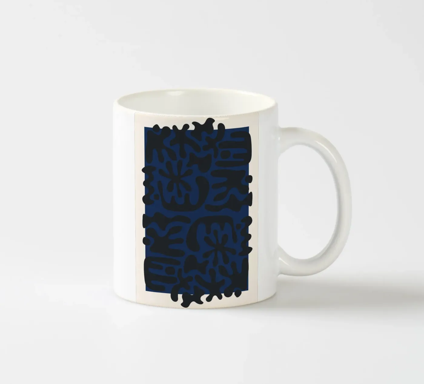 Infinite forms ceramic mug by RS LAB STUDIO
