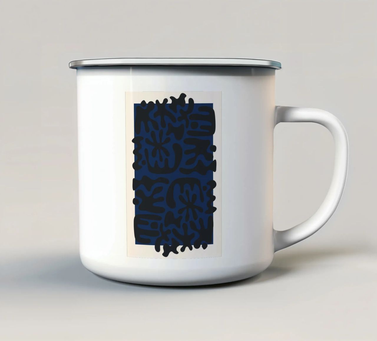 Forme infinite tazza in smalto da RS LAB STUDIO
