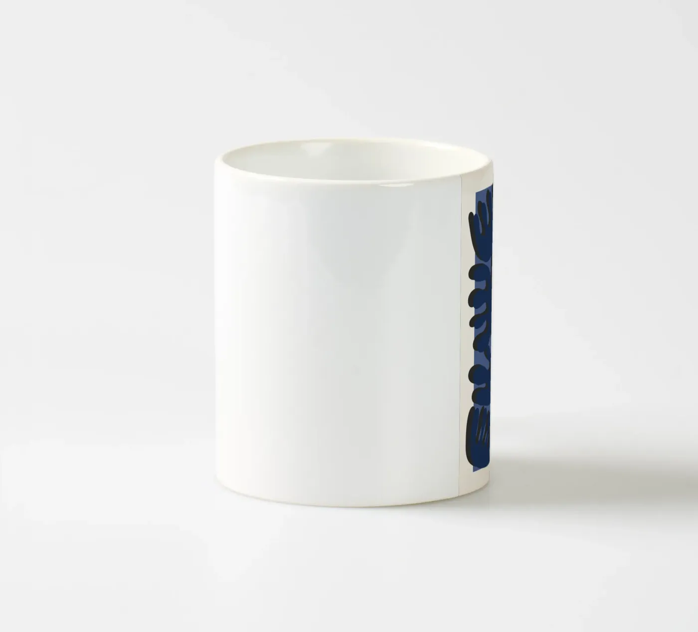Rounded geometry ceramic mug by RS LAB STUDIO