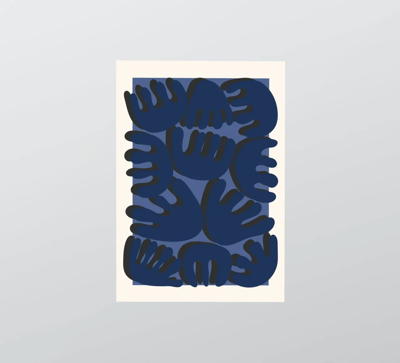 Rounded geometry sticker by RS LAB STUDIO