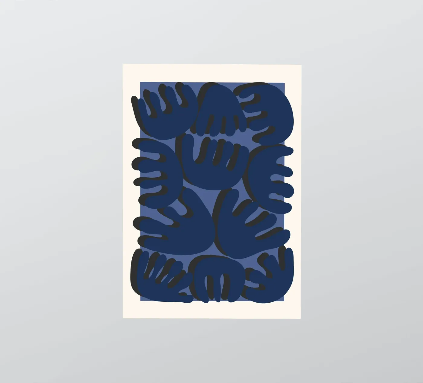 Rounded geometry sticker by RS LAB STUDIO