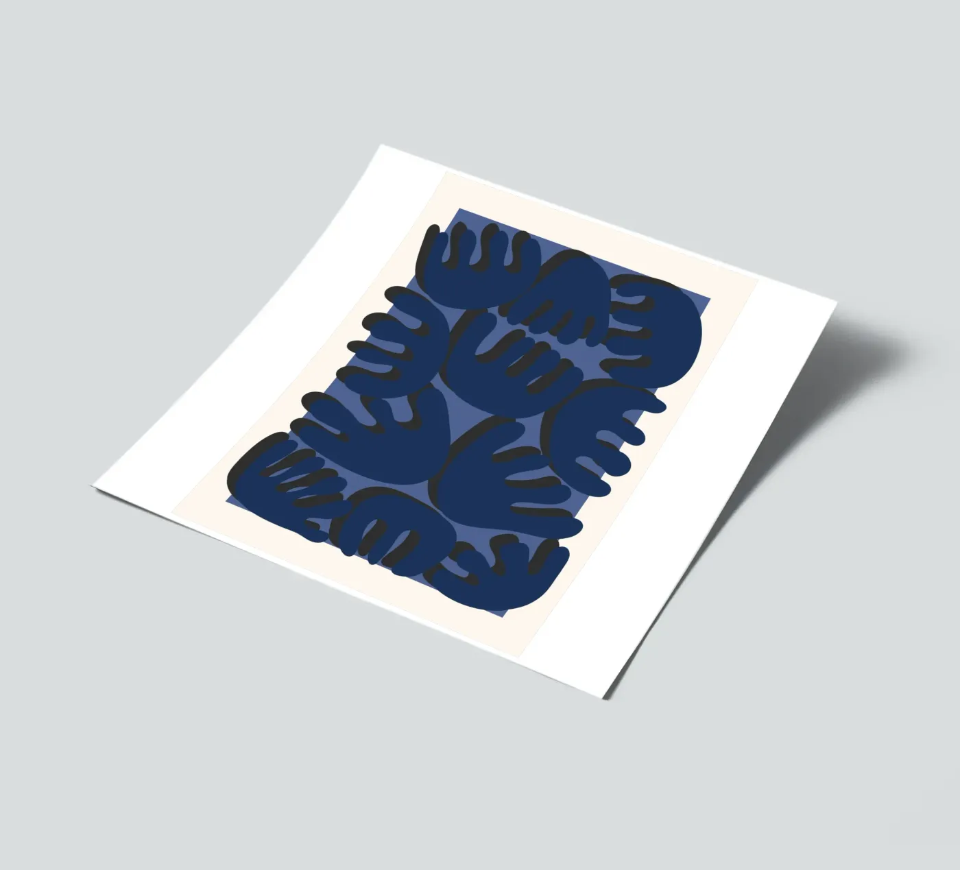 Geometria arrotondata foglio adesivo da RS LAB STUDIO