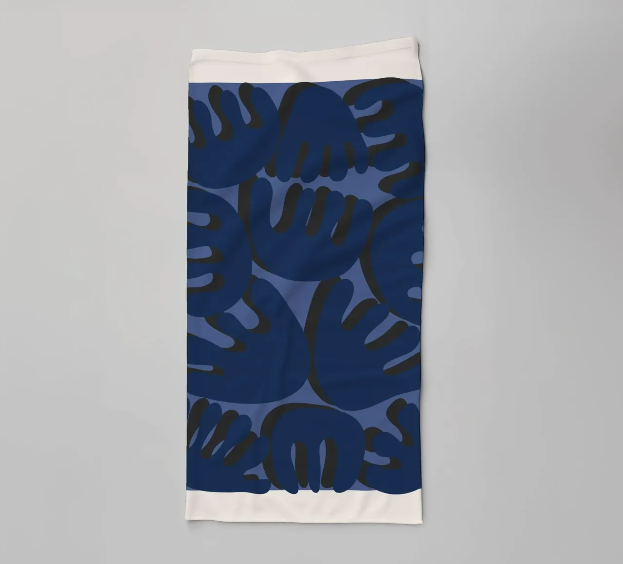 Rounded geometry towel by RS LAB STUDIO