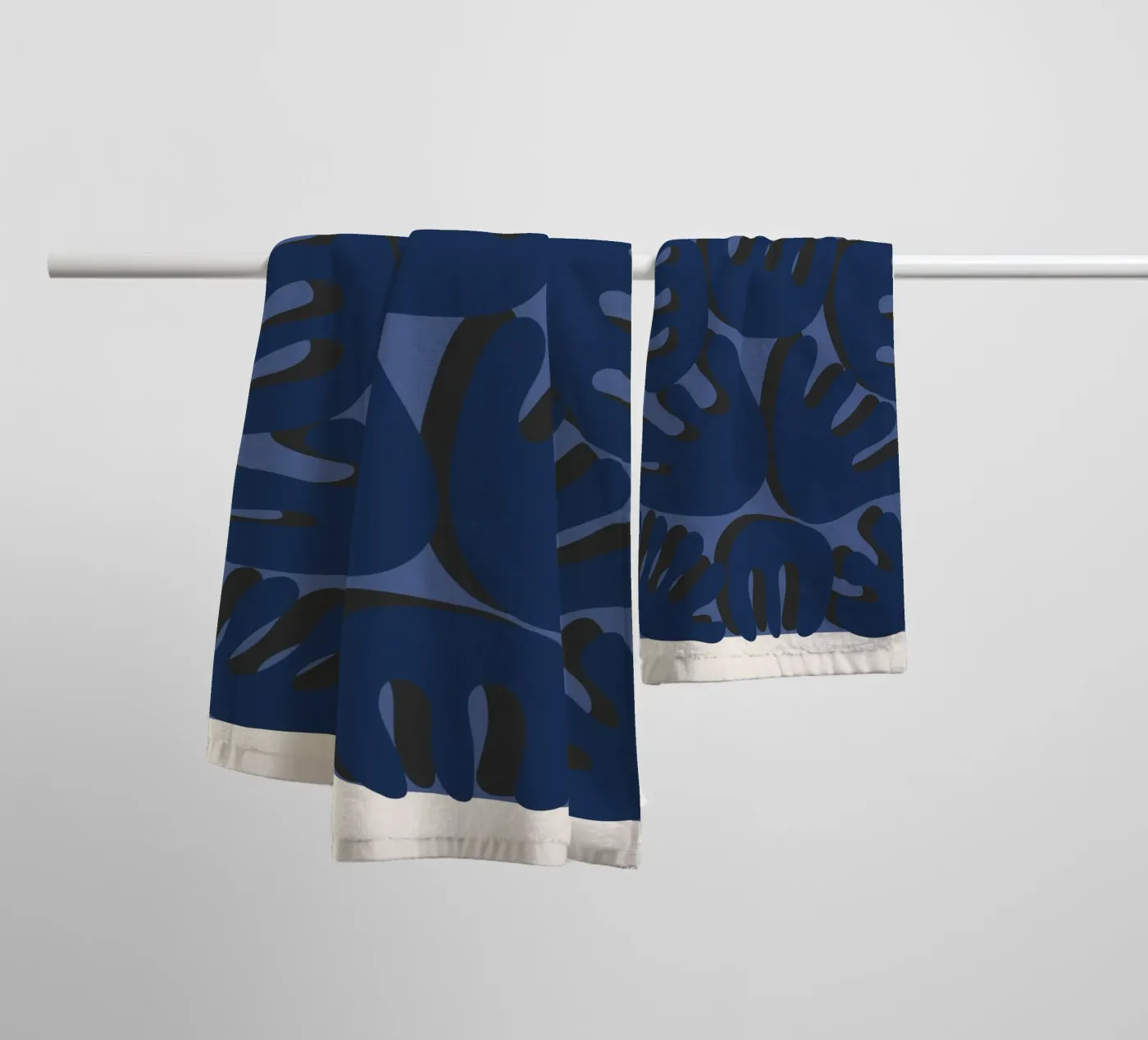 Rounded geometry towel by RS LAB STUDIO