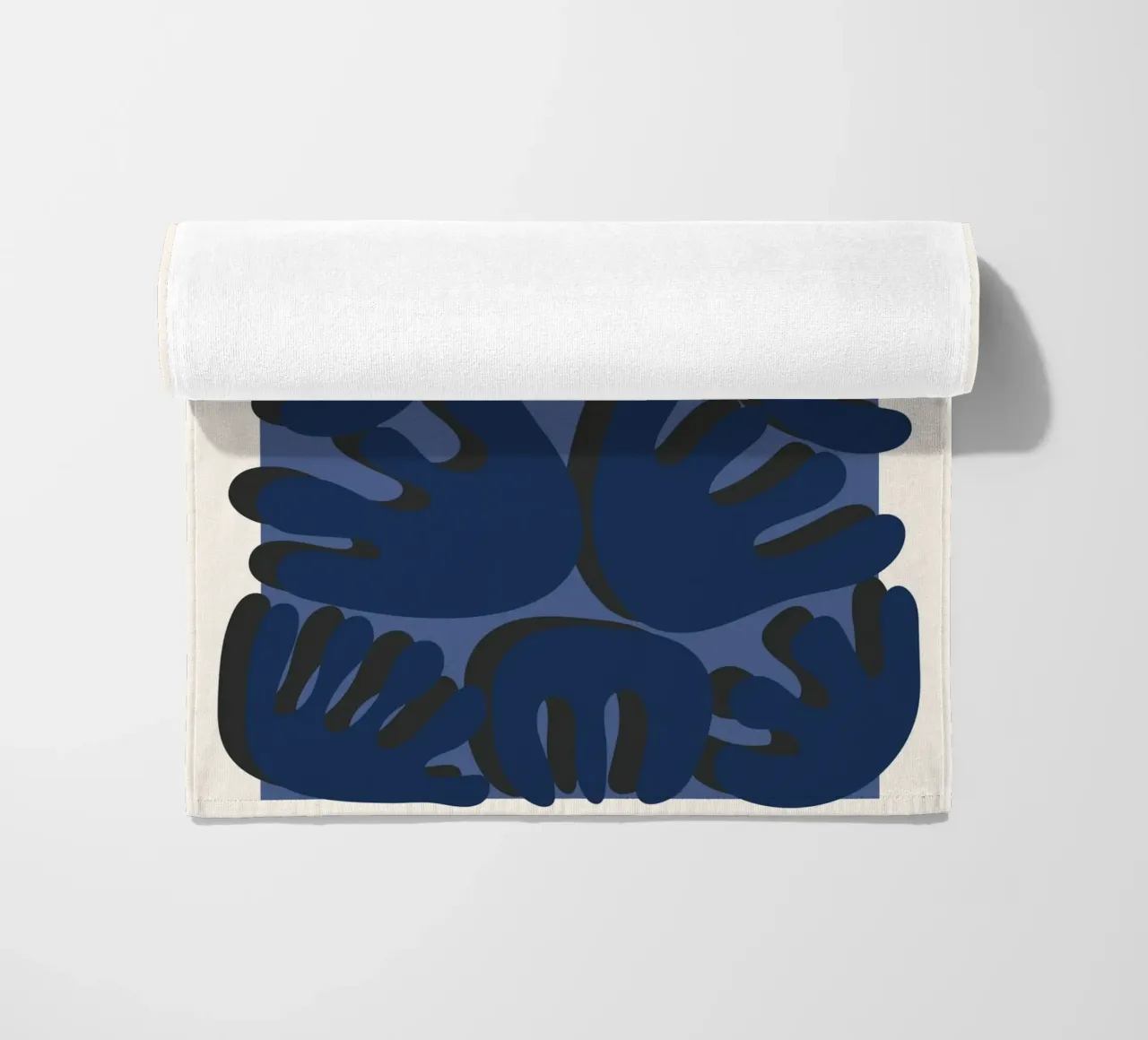 Geometria arrotondata telo mare da RS LAB STUDIO