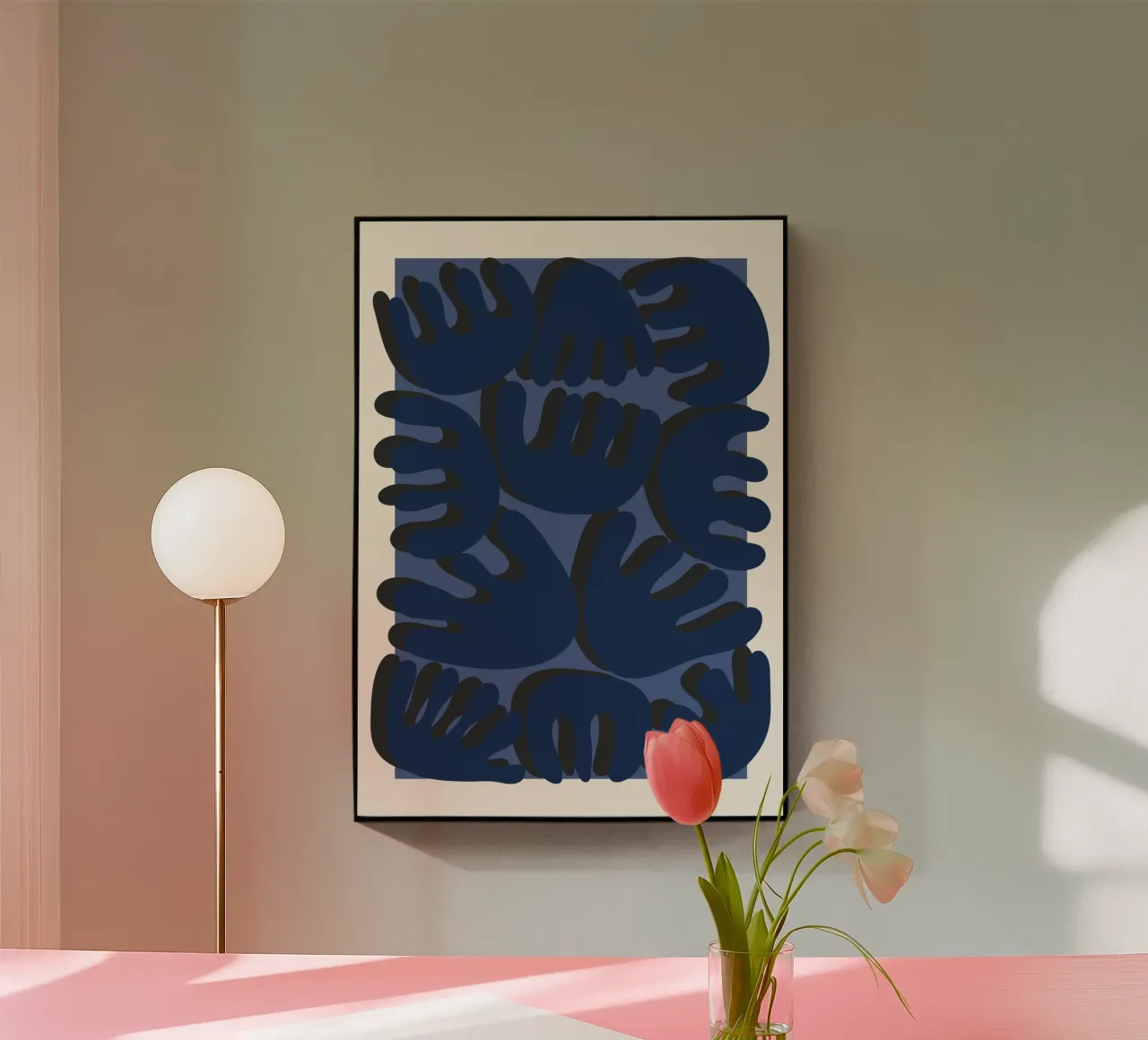 Géométrie arrondie plexiglas de RS LAB STUDIO