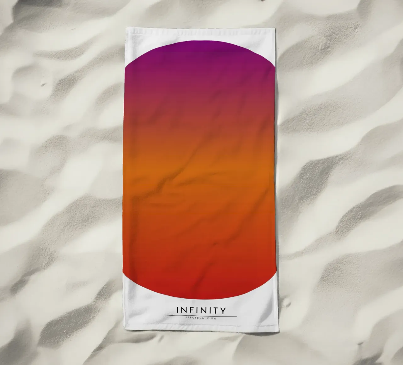 Unendlichkeit Strandtuch von RS LAB STUDIO