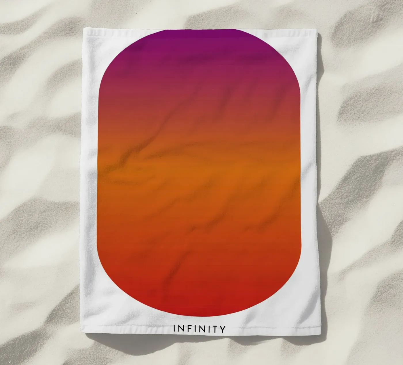 Oneindigheid strandhanddoek van RS LAB STUDIO