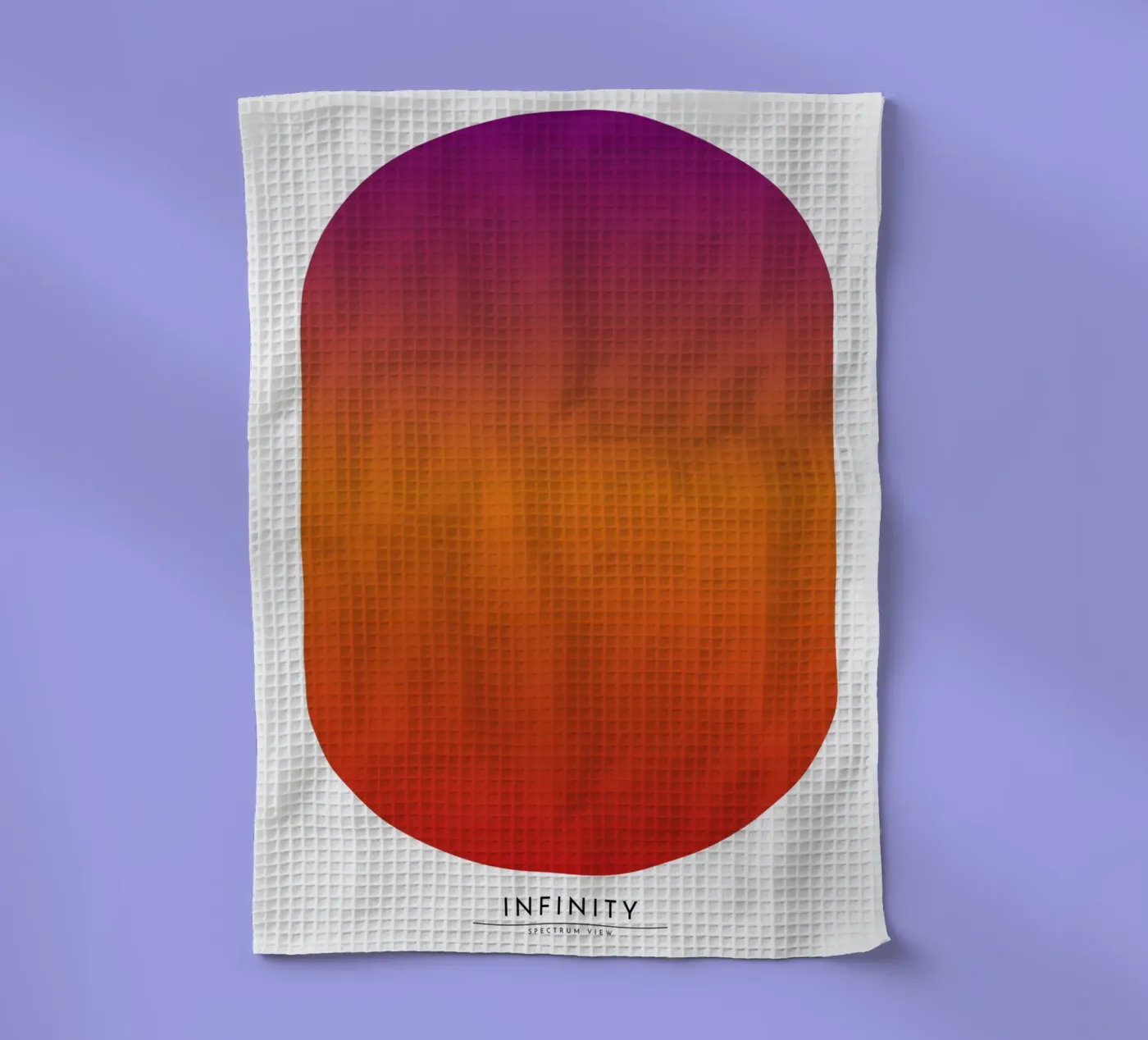 Infinity tea towel by RS LAB STUDIO