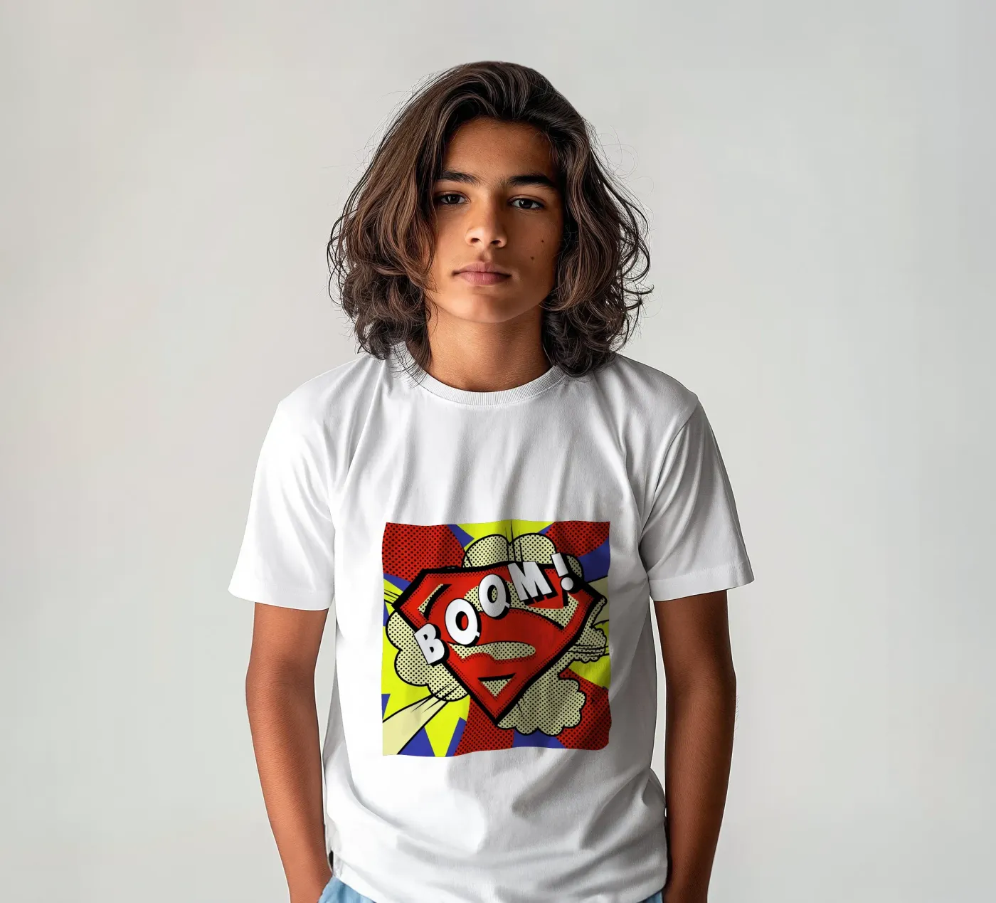 Boom! kinder t-shirt van Mark Ashkenazi
