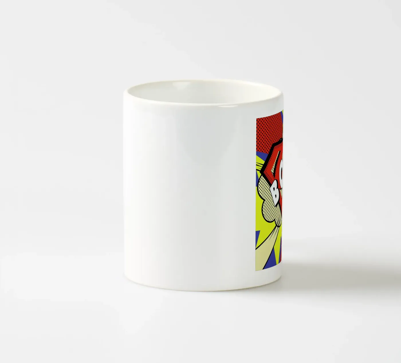 Boom! ceramic mug by Mark Ashkenazi