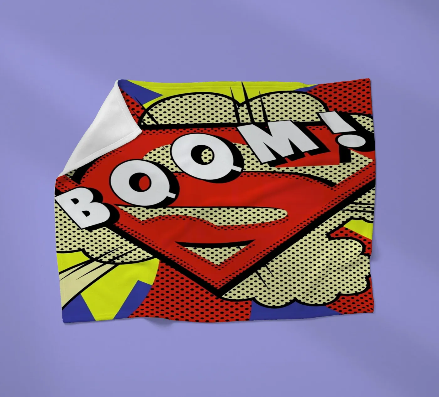 Boom! Fleecedecke von Mark Ashkenazi