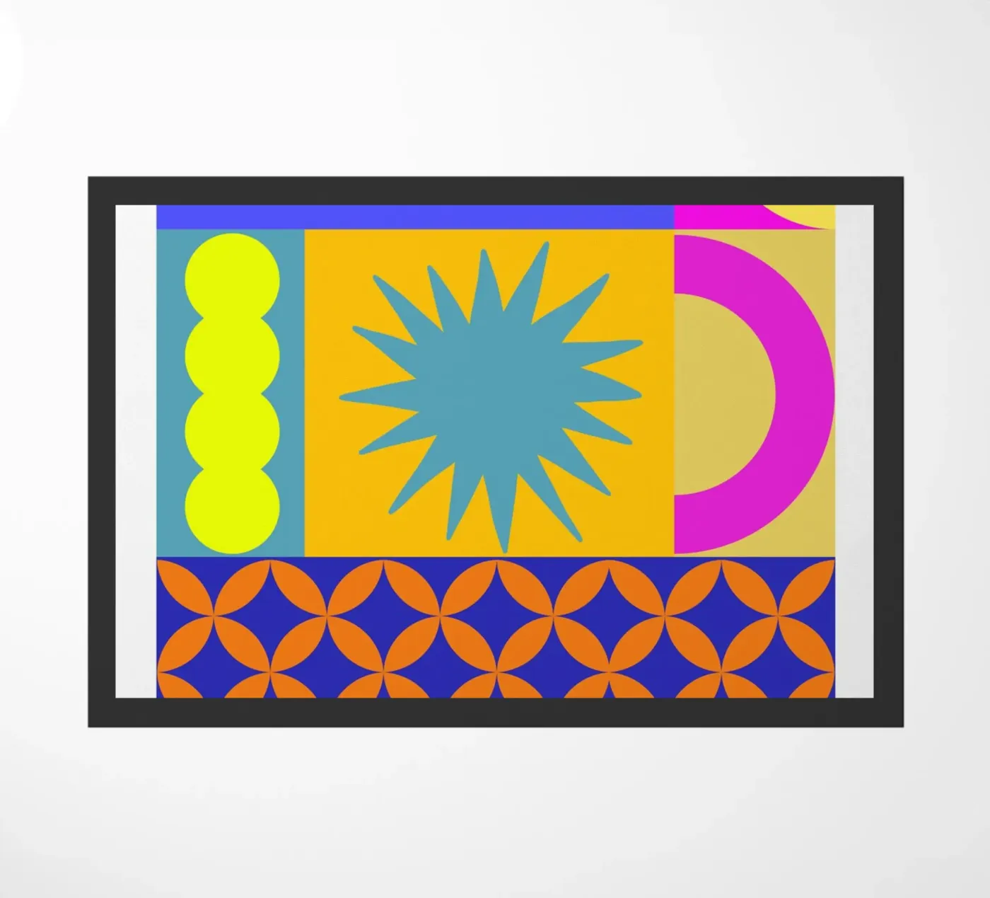 Emerging Perspectives doormat by RS LAB STUDIO