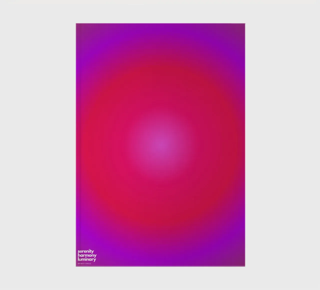 Circular Illumination notebook by RS LAB STUDIO