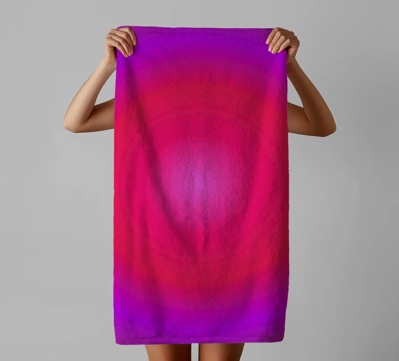 Circular Illumination towel by RS LAB STUDIO