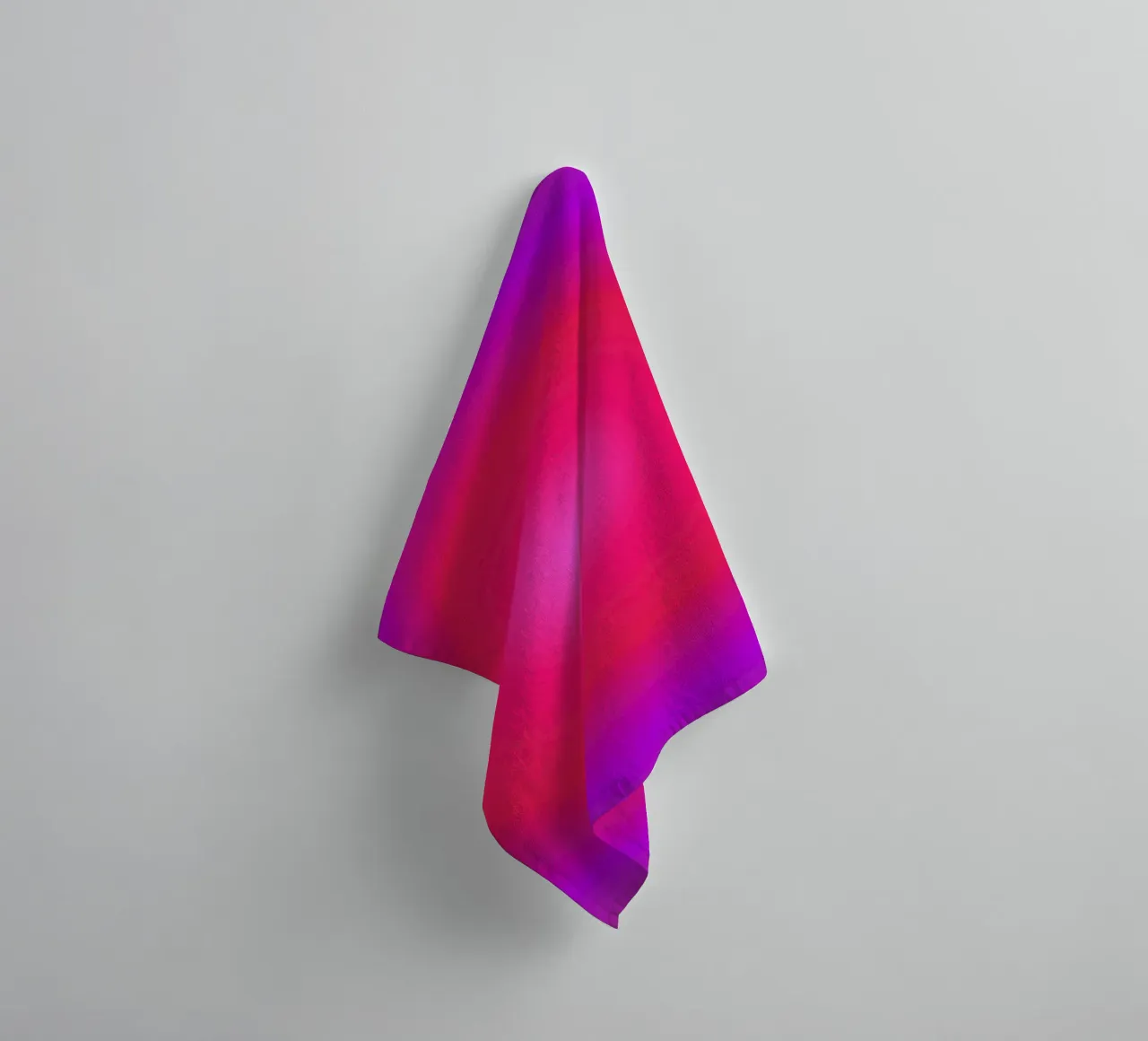 Circular Illumination towel by RS LAB STUDIO