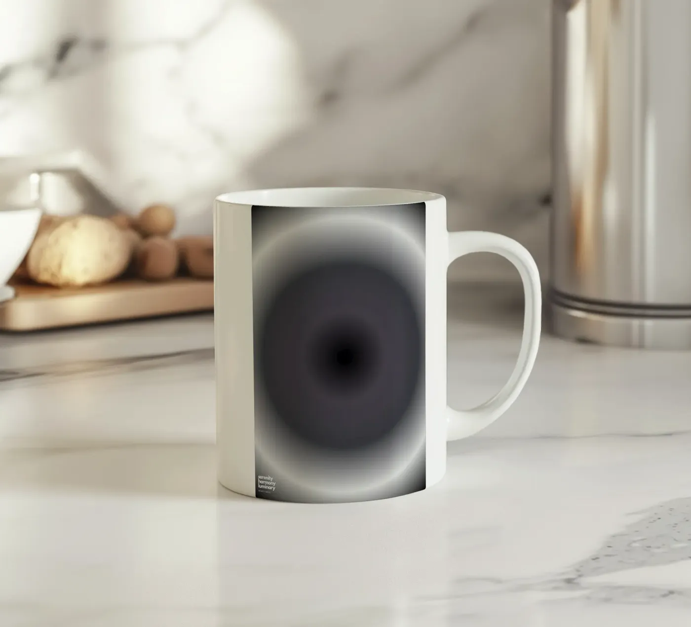 Celestial Light Keramik Tasse von RS LAB STUDIO