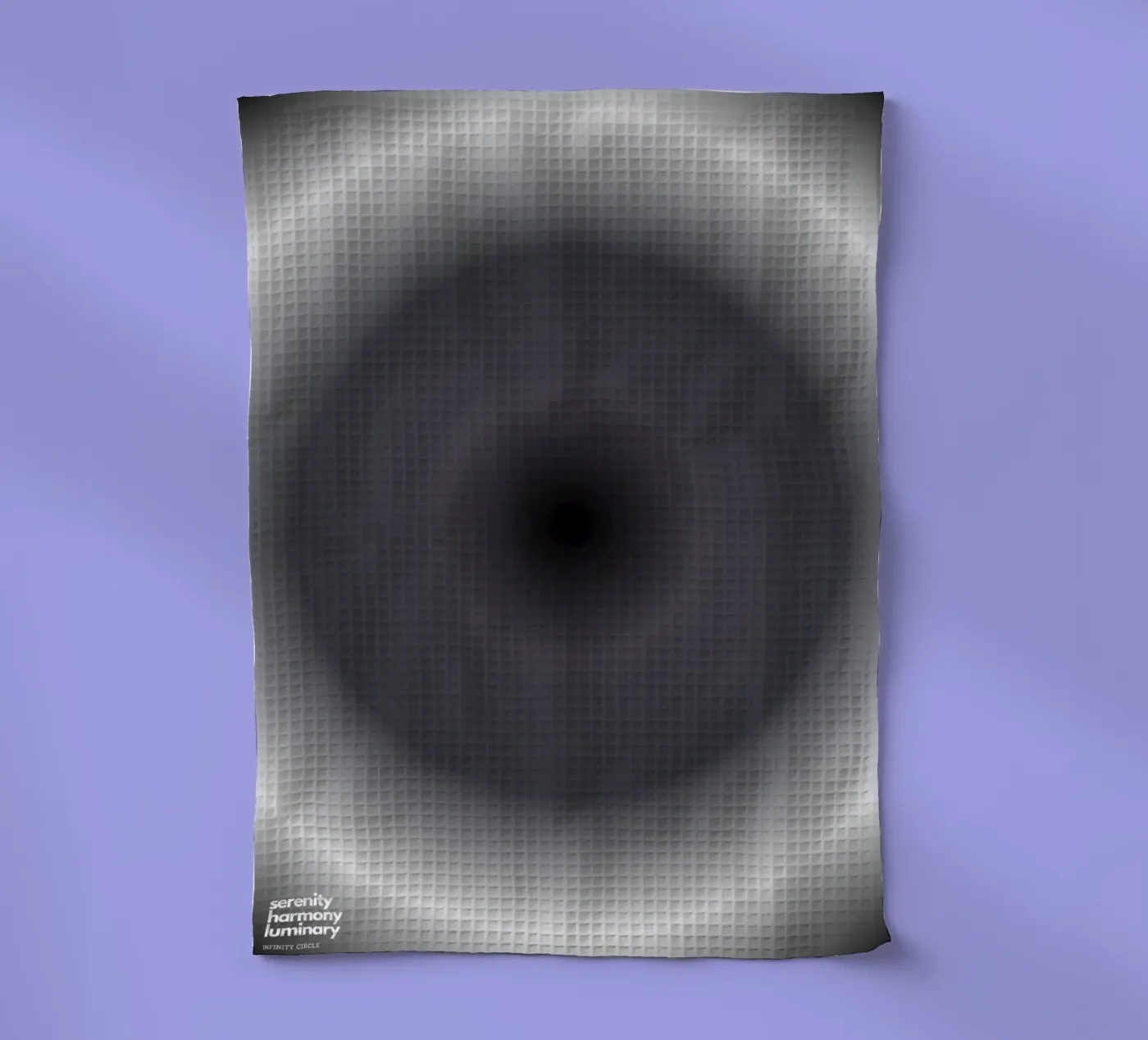 Celestial Light tea towel by RS LAB STUDIO
