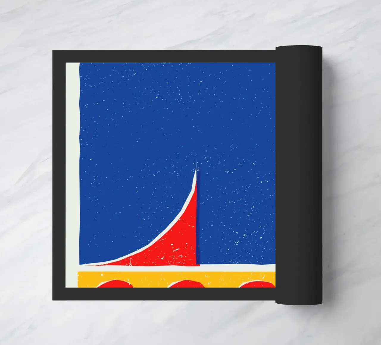 Visual Melody doormat by RS LAB STUDIO