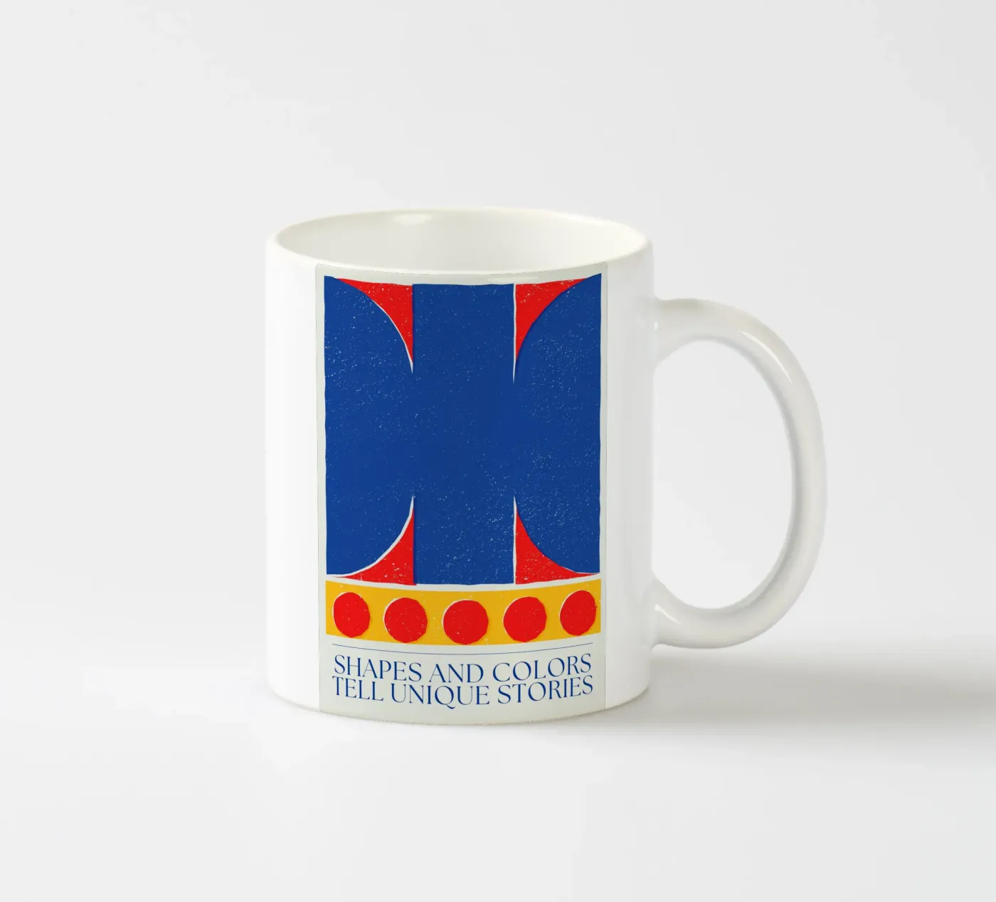 Visual Melody ceramic mug by RS LAB STUDIO
