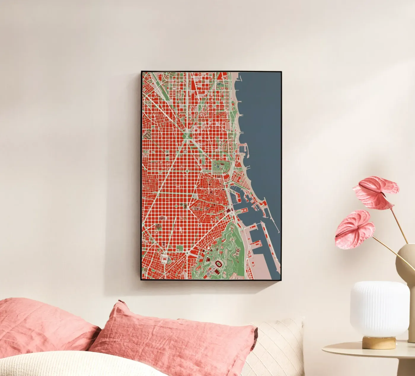 Barcelona Classic plexiglass da Planos Urbanos