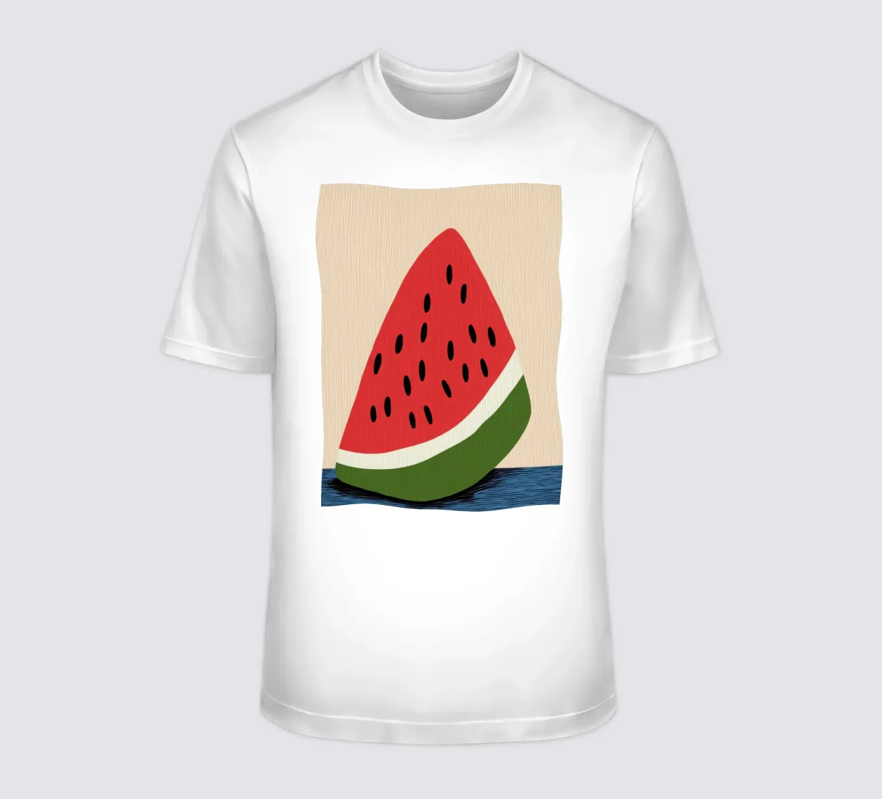Fetta di anguria estiva t-shirt da Pop and Fruits - Affiches & posters