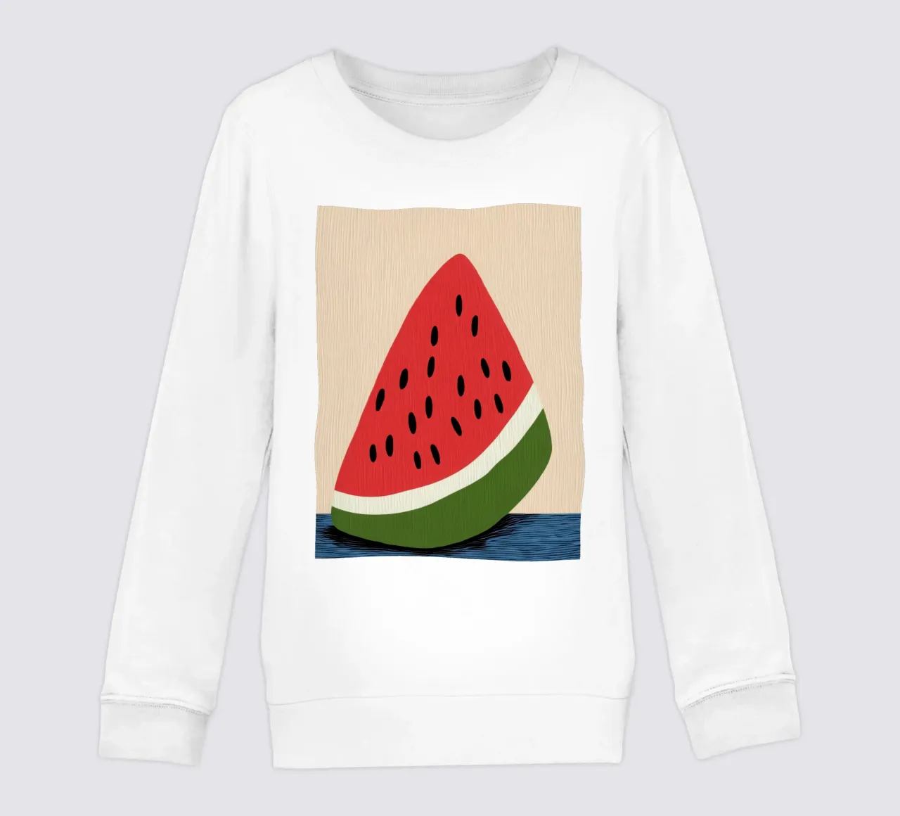 Fetta di anguria estiva felpa bambino da Pop and Fruits - Affiches & posters