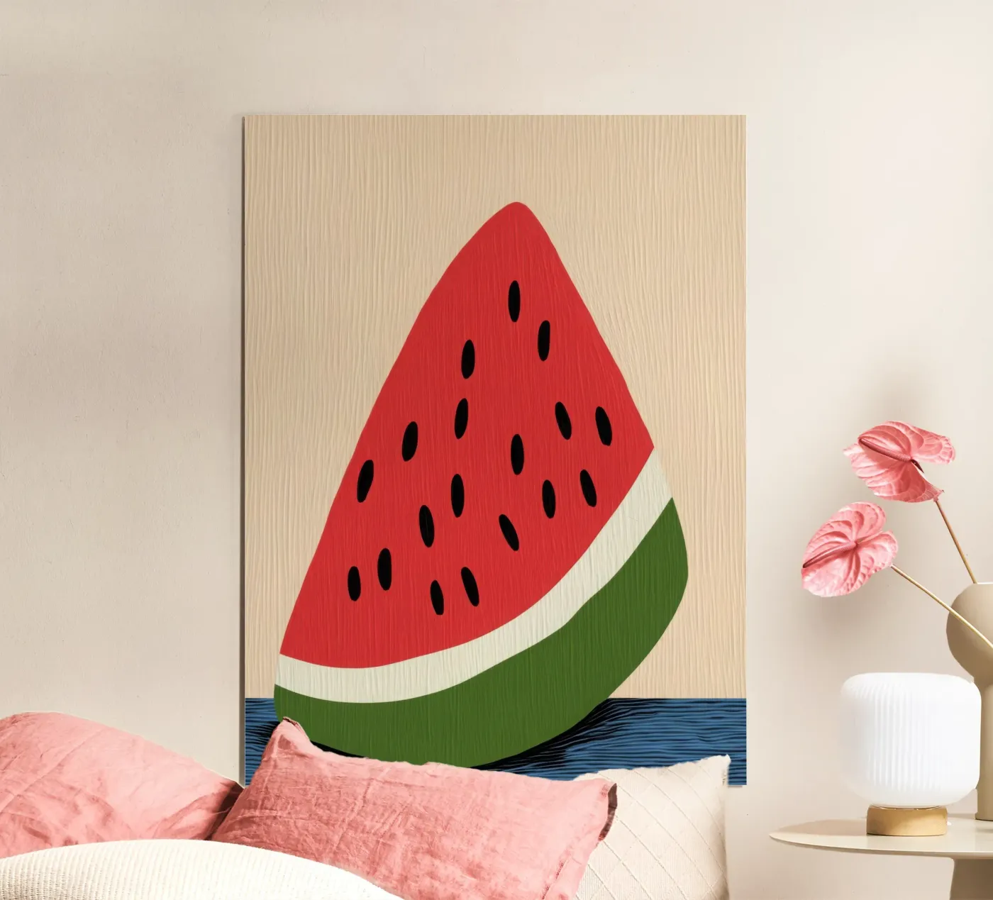 Summer Watermelon Slice poster by Pop and Fruits - Affiches & posters