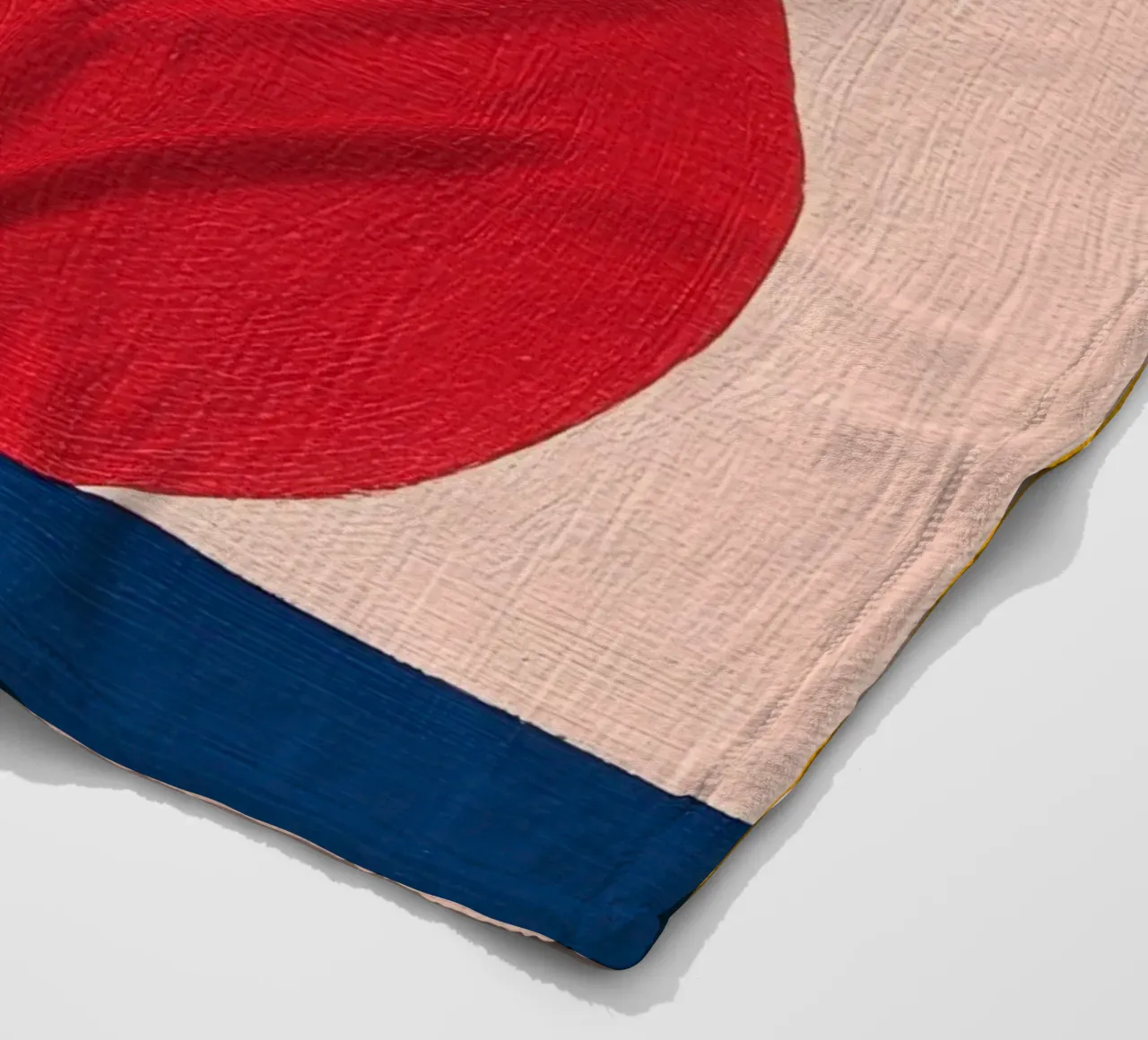 Kirsche Geometrisch Fleecedecke von Pop and Fruits - Affiches & posters