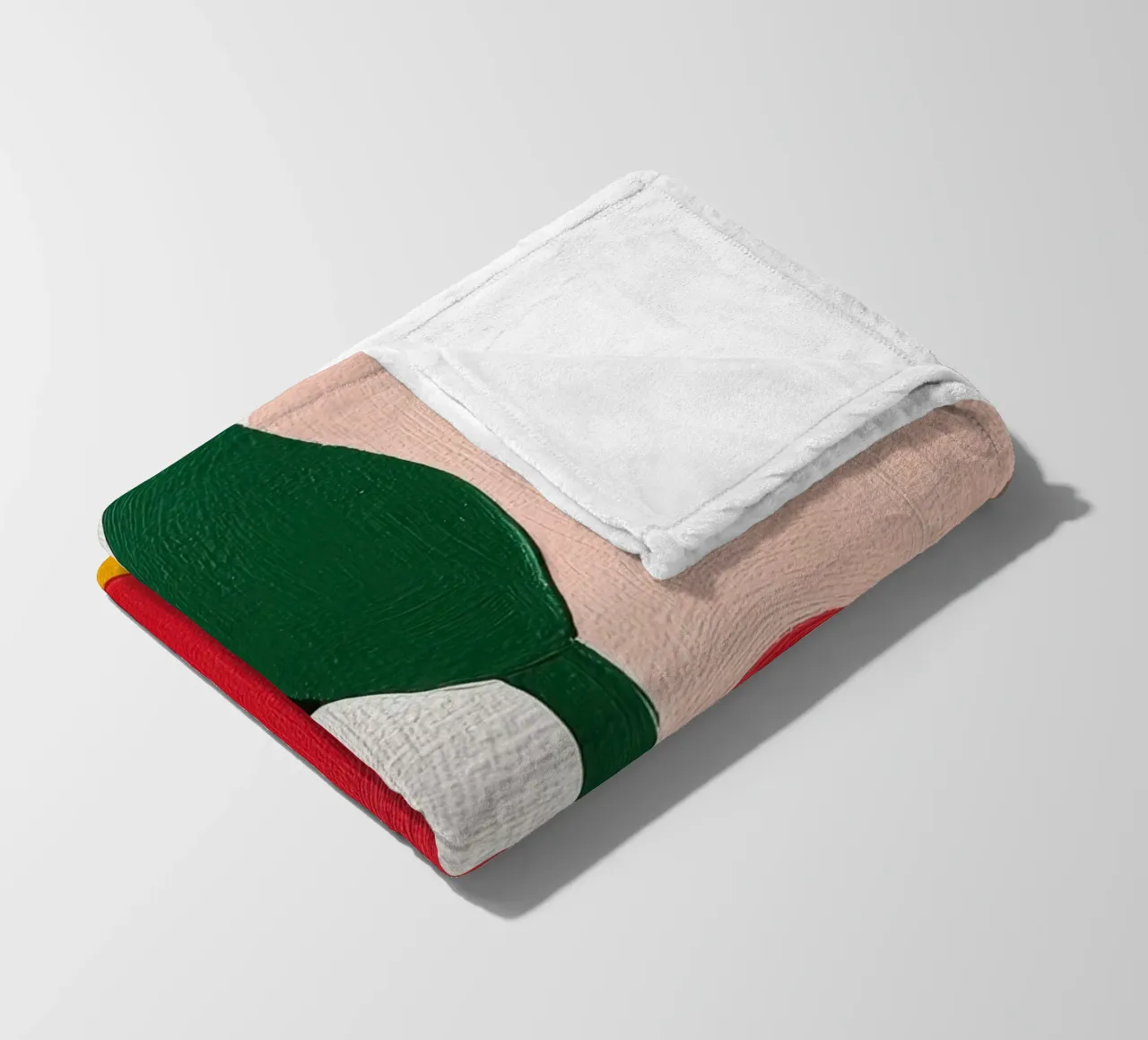 Kirsche Geometrisch Fleecedecke von Pop and Fruits - Affiches & posters