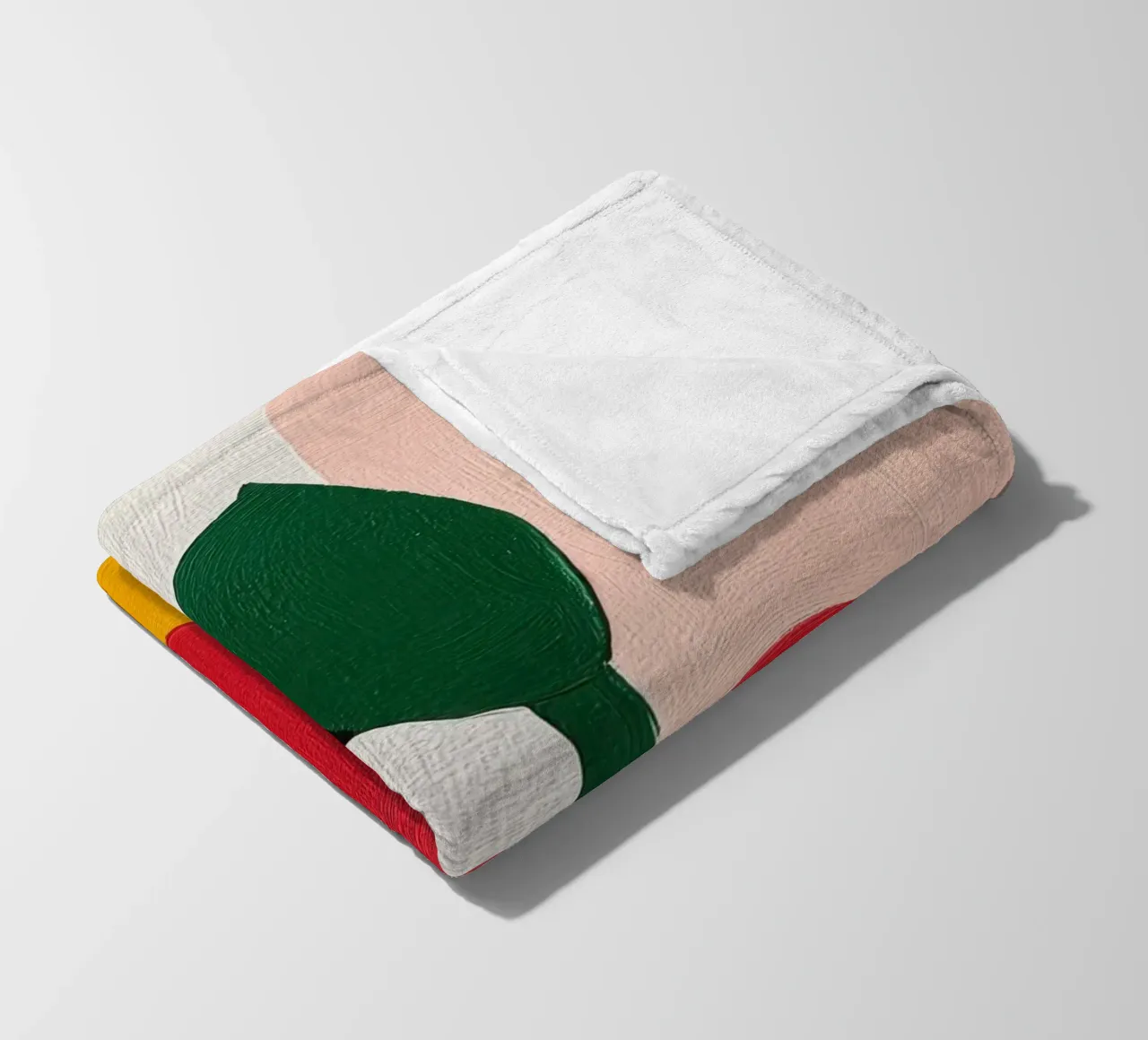 Kirsche Geometrisch Fleecedecke von Pop and Fruits - Affiches & posters