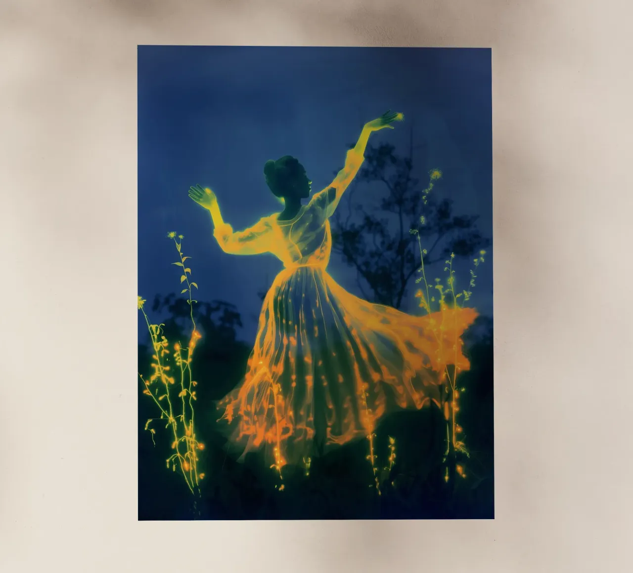 Dance into June | Poesia mistica a esposizione multipla pellicola backlit da Autofocus