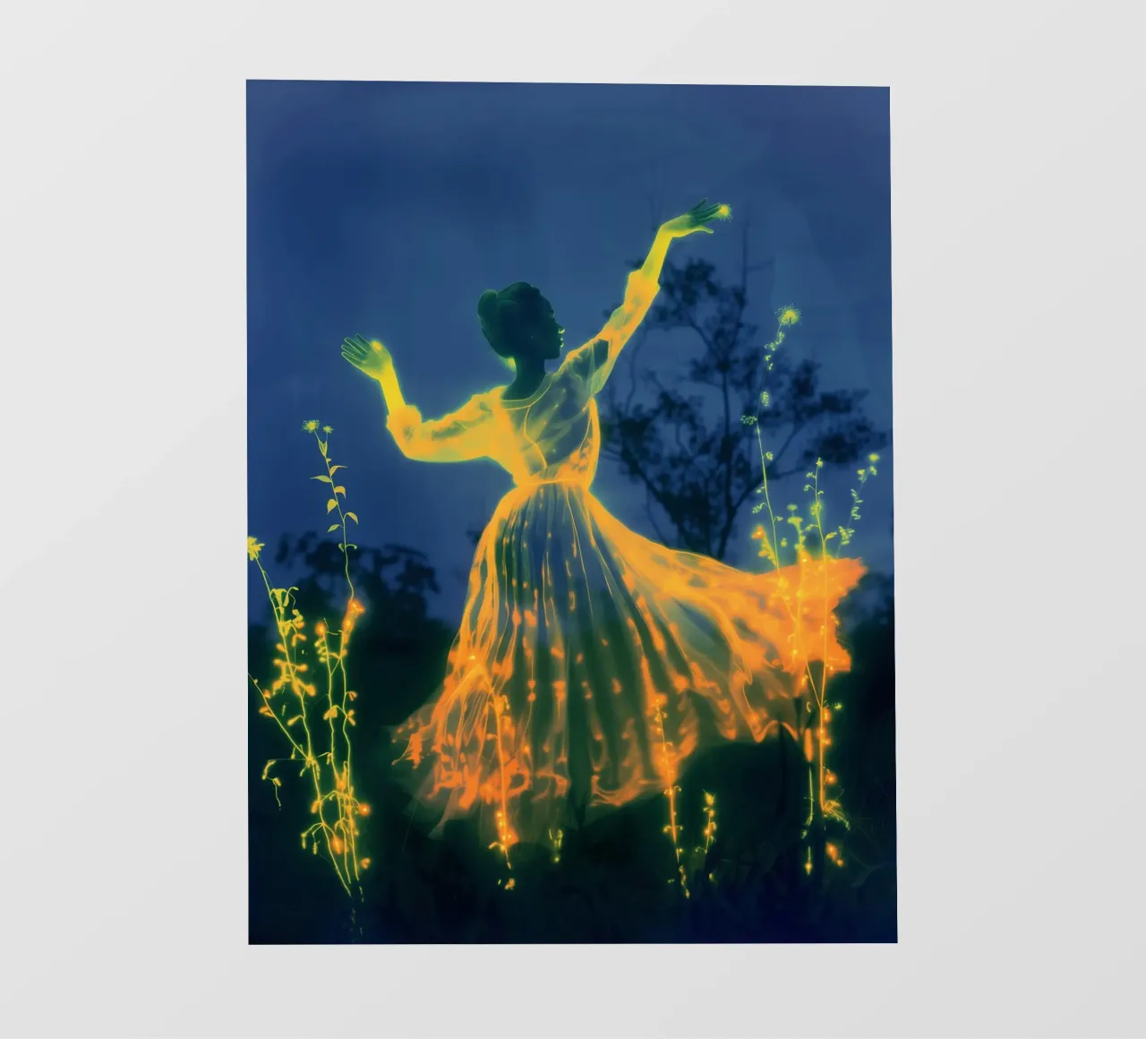 Dance into June | Poesia mistica a esposizione multipla pellicola backlit da Autofocus