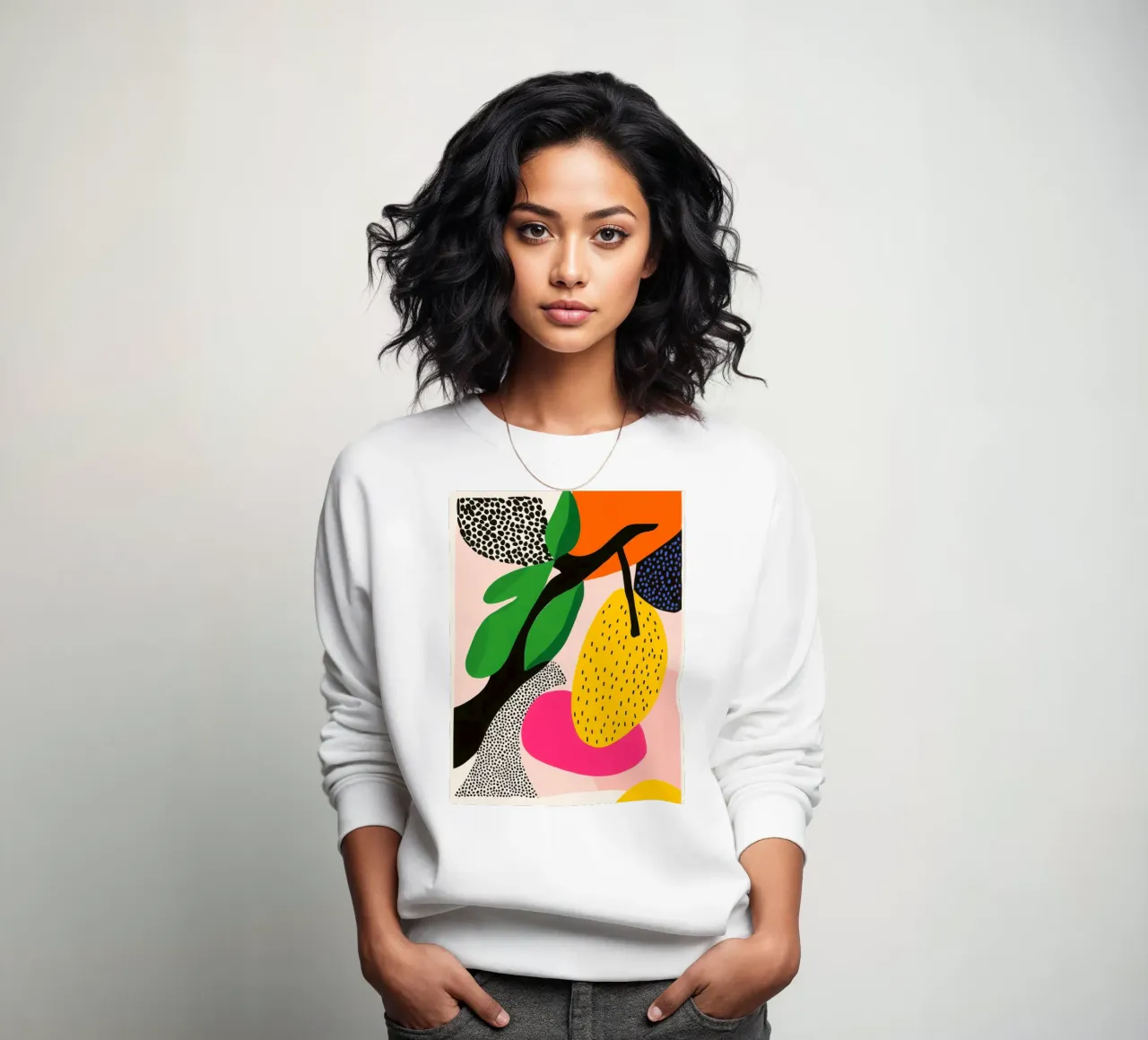 Citron Pop Art felpa da Pop and Fruits - Affiches & posters