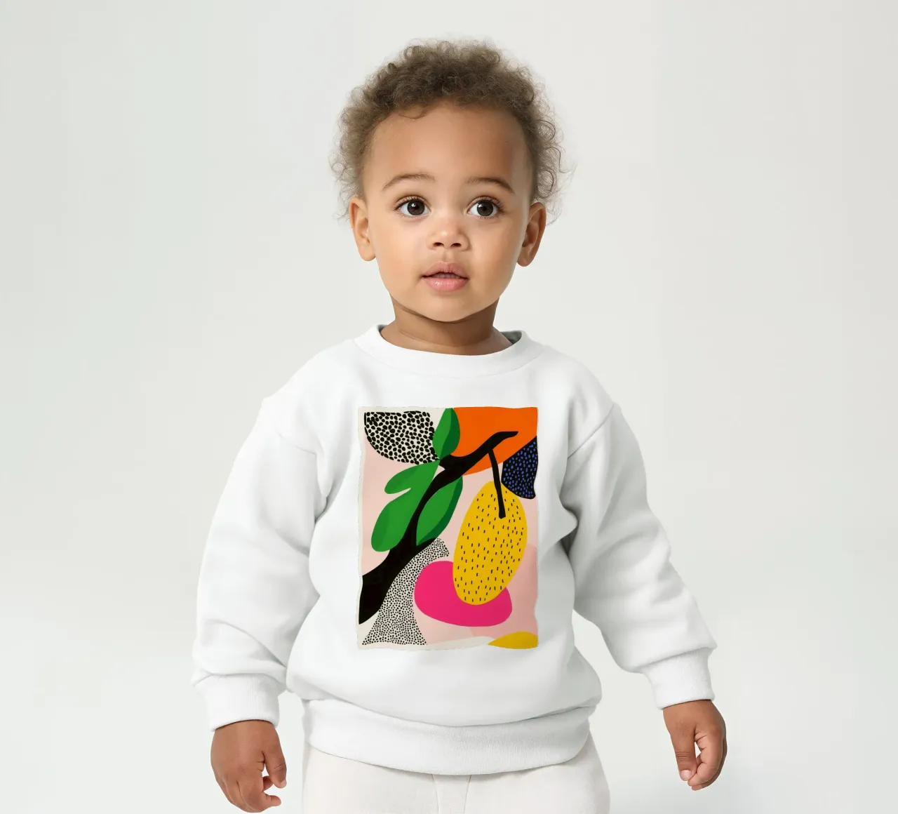 Citron Pop Art felpa neonato da Pop and Fruits - Affiches & posters