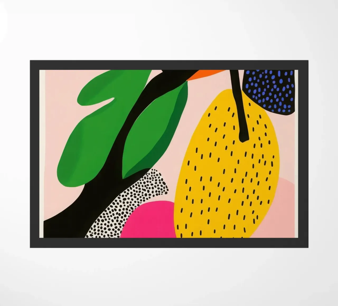 Citron Pop Art zerbino da Pop and Fruits - Affiches & posters