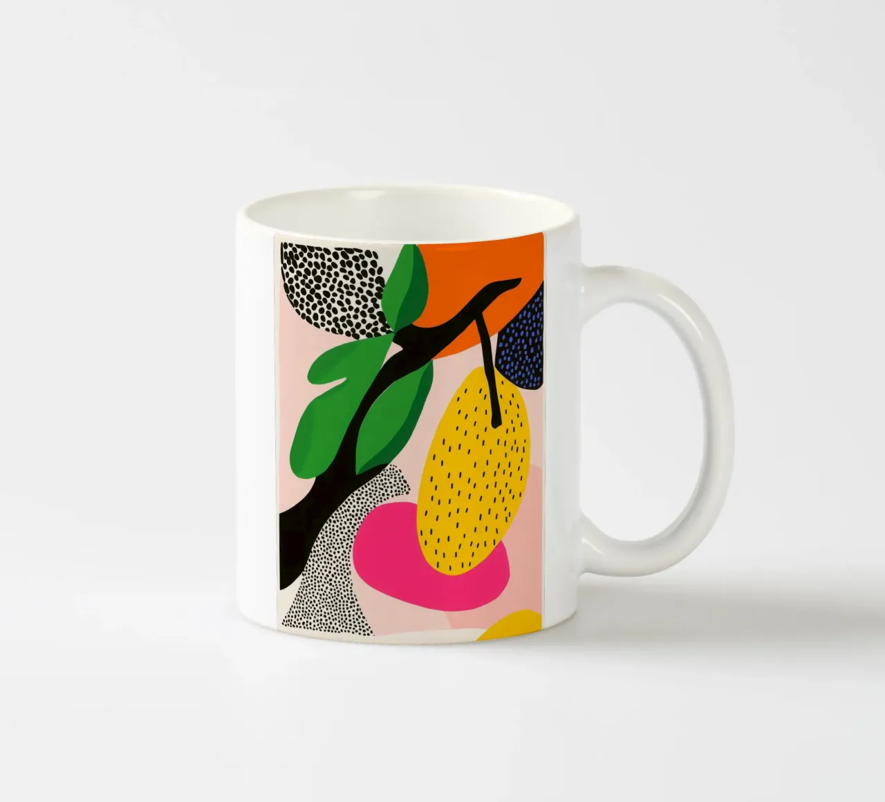 Citron Pop Art tazza in ceramica da Pop and Fruits - Affiches & posters