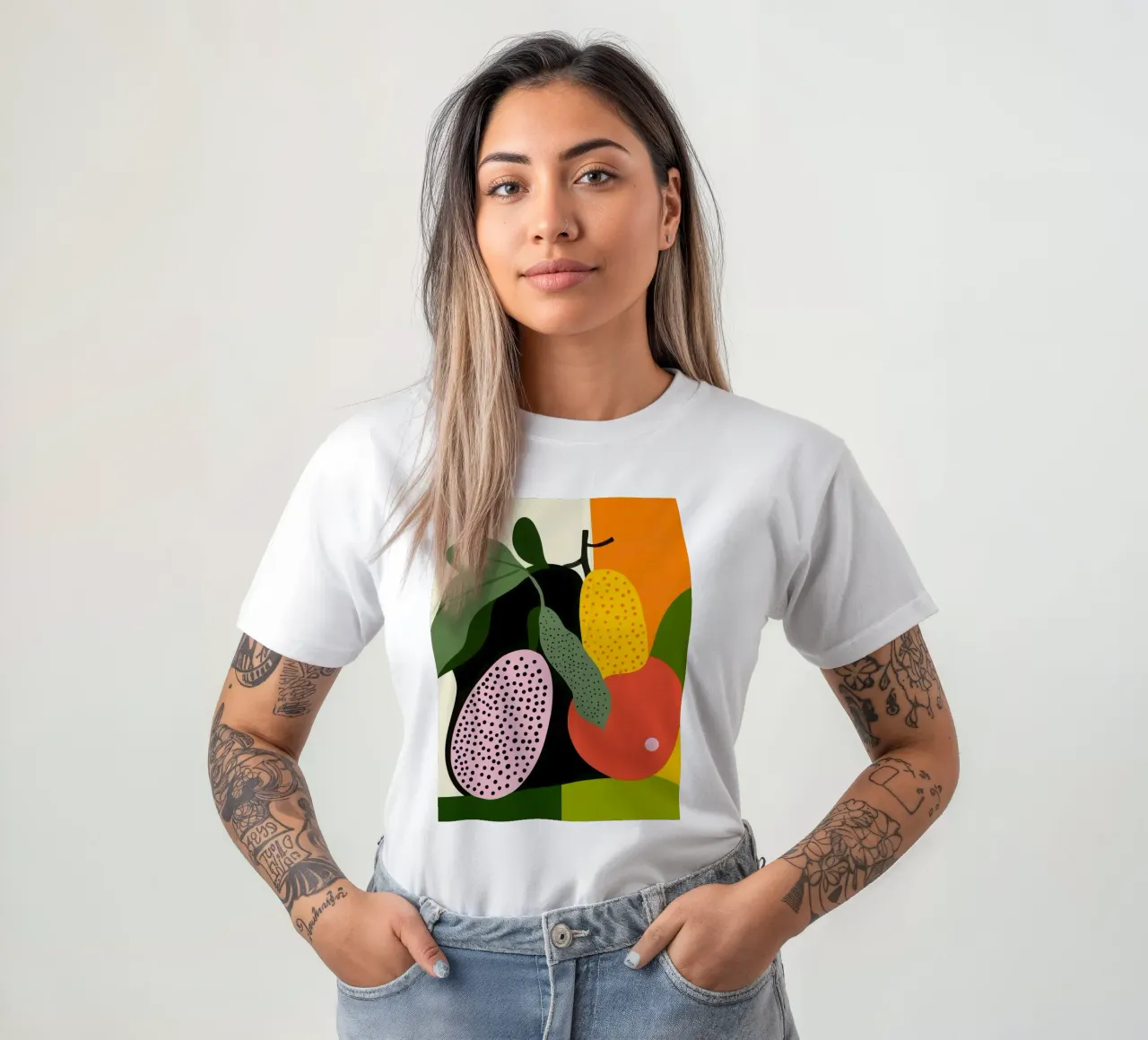 Fruity composition t-shirt da Pop and Fruits - Affiches & posters