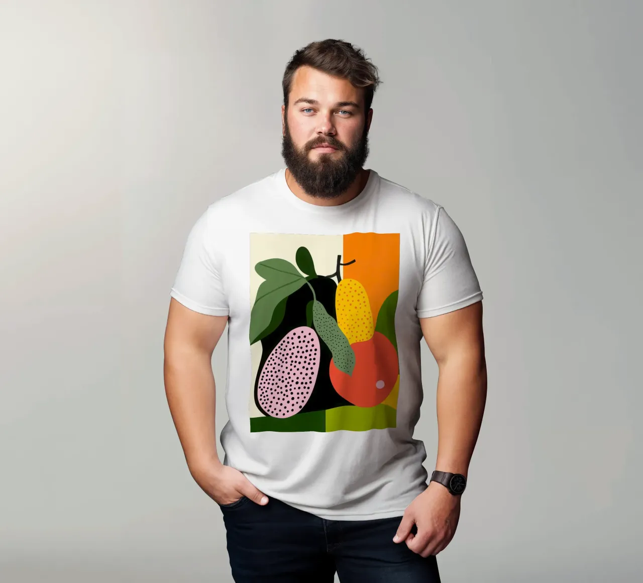 Fruity composition t-shirt da Pop and Fruits - Affiches & posters