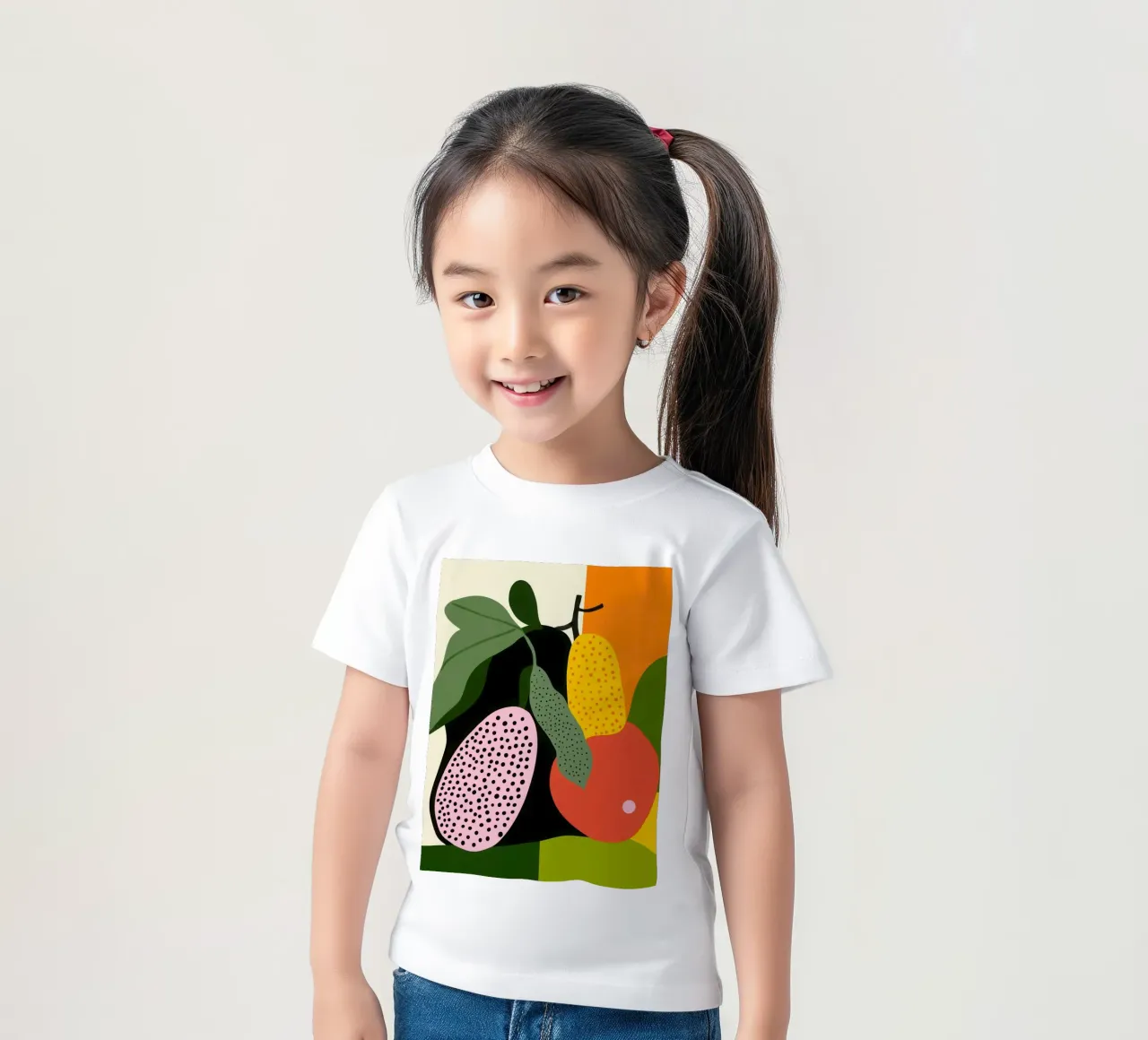 Fruitige samenstelling kinder t-shirt van Pop and Fruits - Affiches & posters