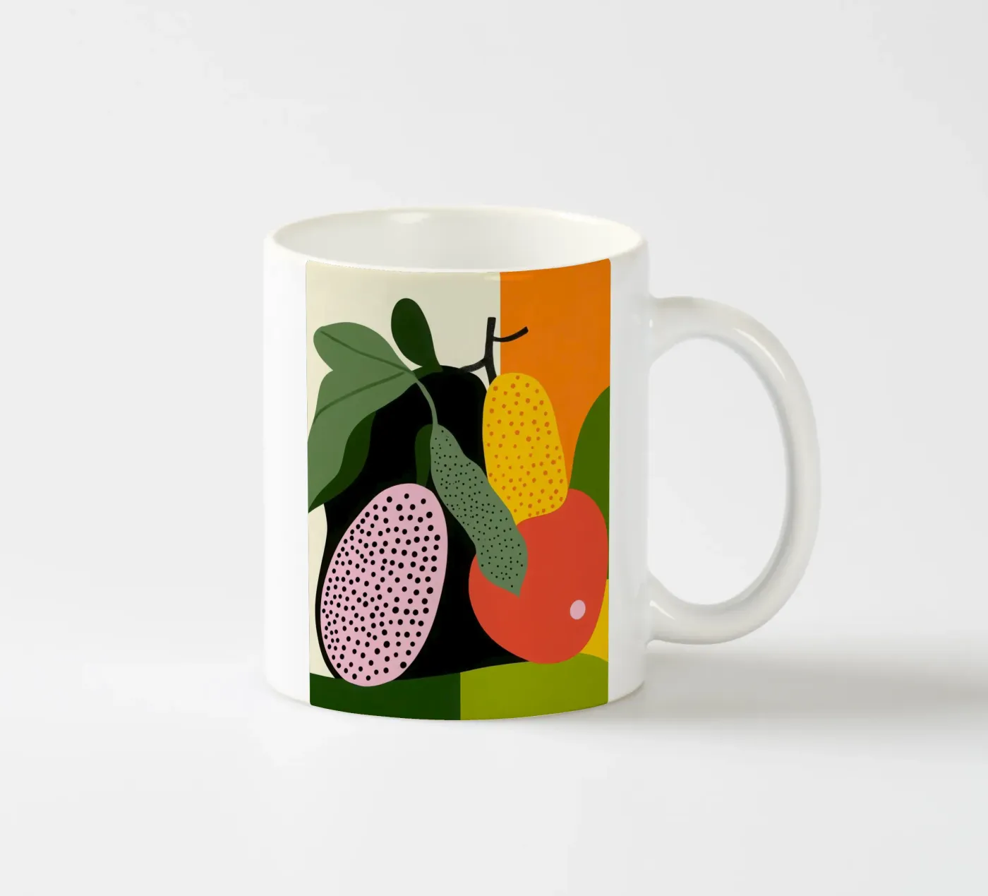 Fruity composition ceramic mug by Pop and Fruits - Affiches & posters