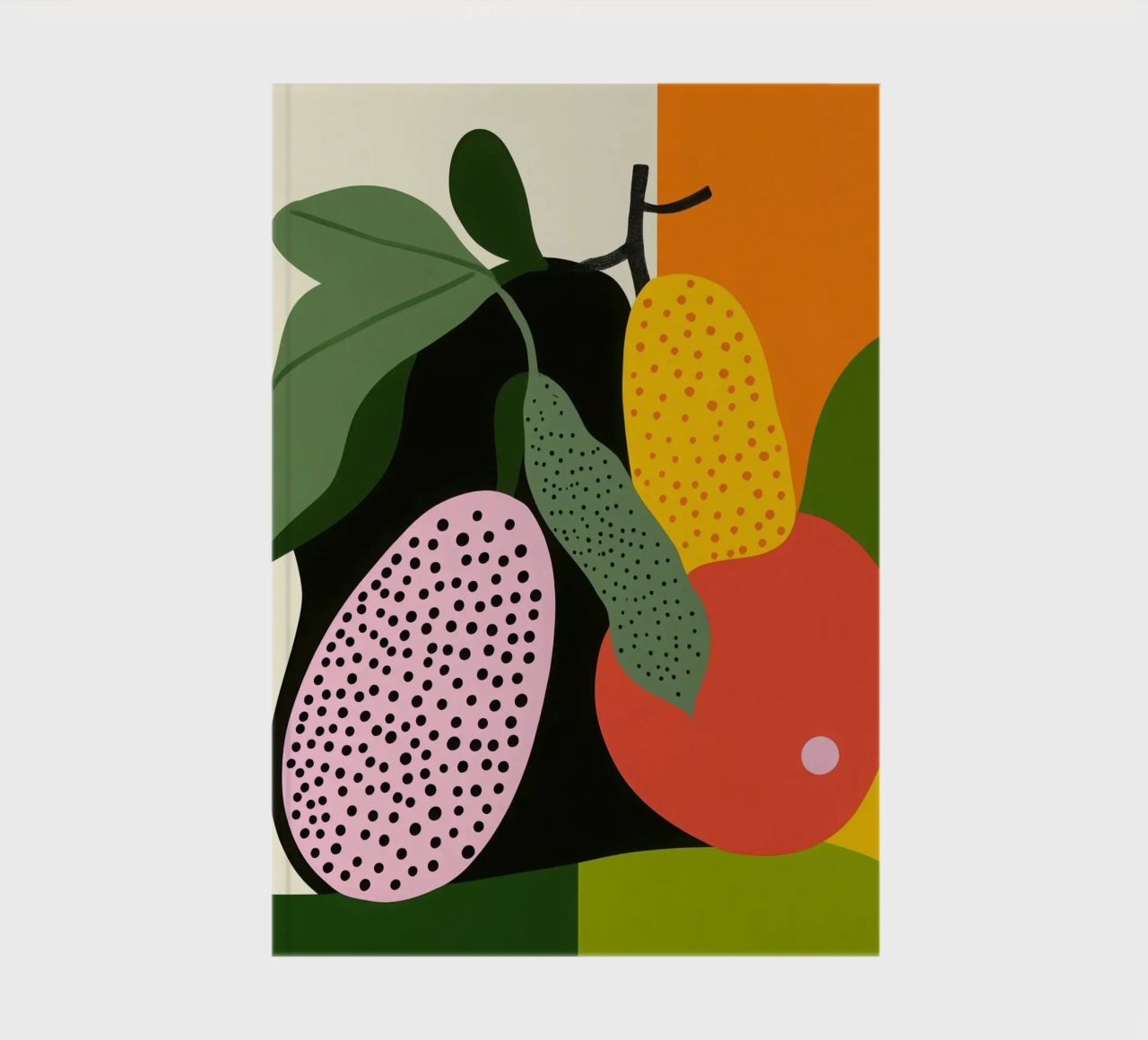 Fruity composition notebook by Pop and Fruits - Affiches & posters
