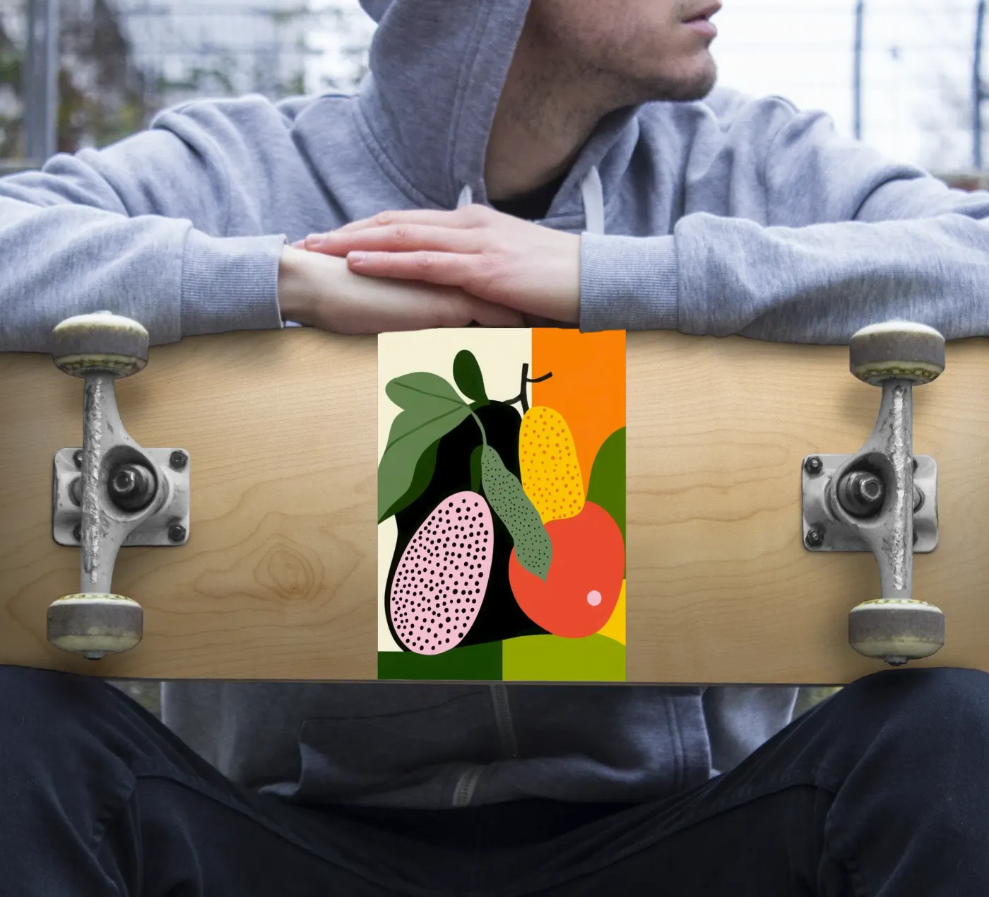 Fruchtige Zusammensetzung Sticker von Pop and Fruits - Affiches & posters