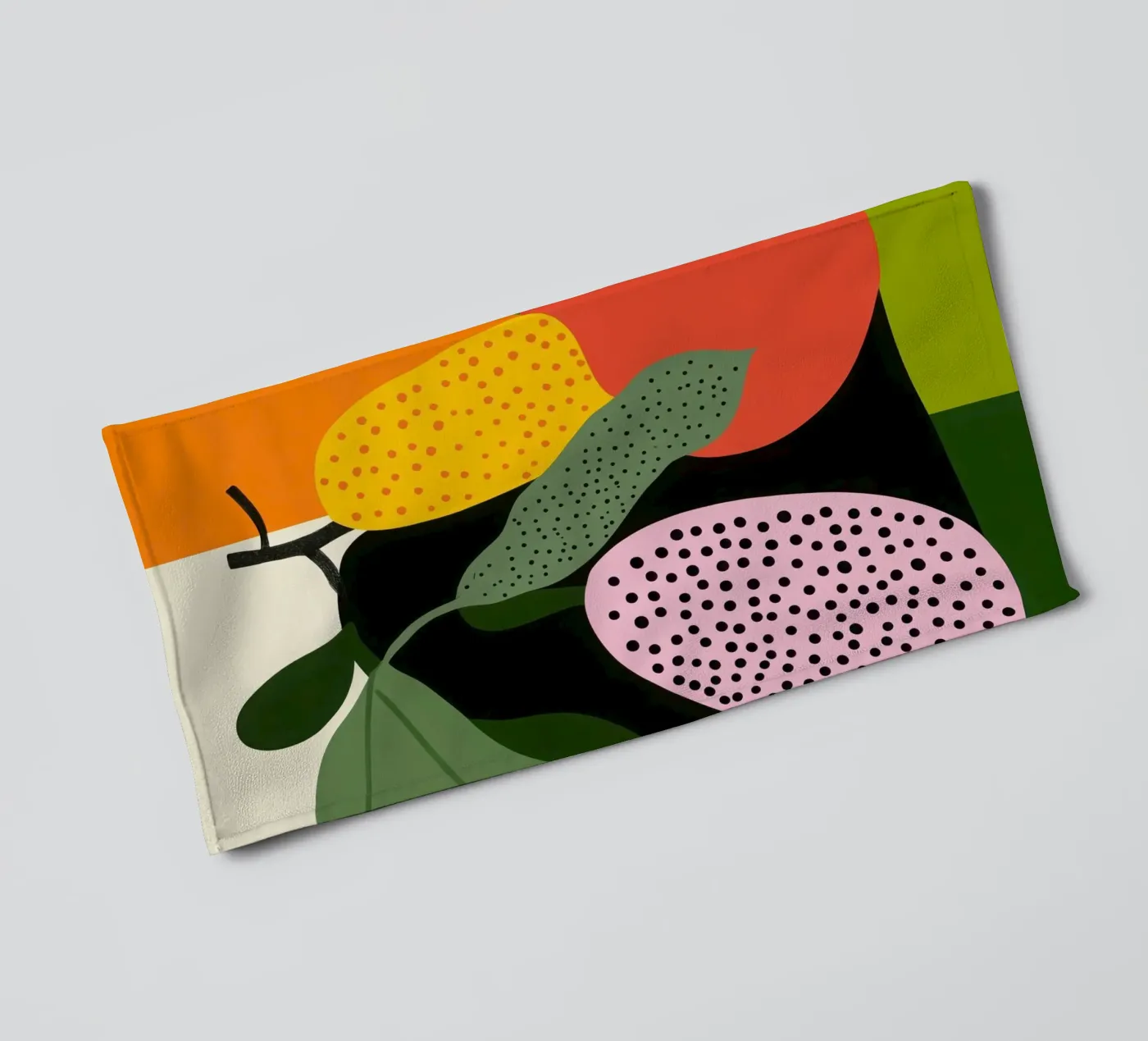 Composition Fruitée serviette de bain de Pop and Fruits - Affiches & posters