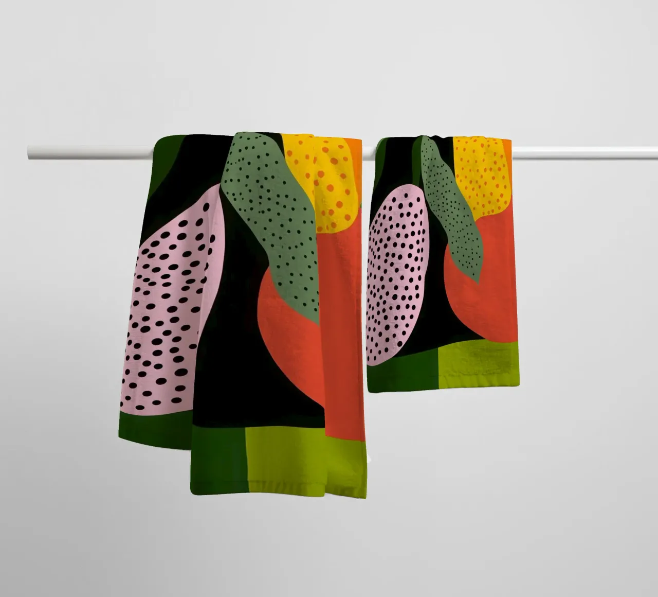 Composition Fruitée serviette de bain de Pop and Fruits - Affiches & posters
