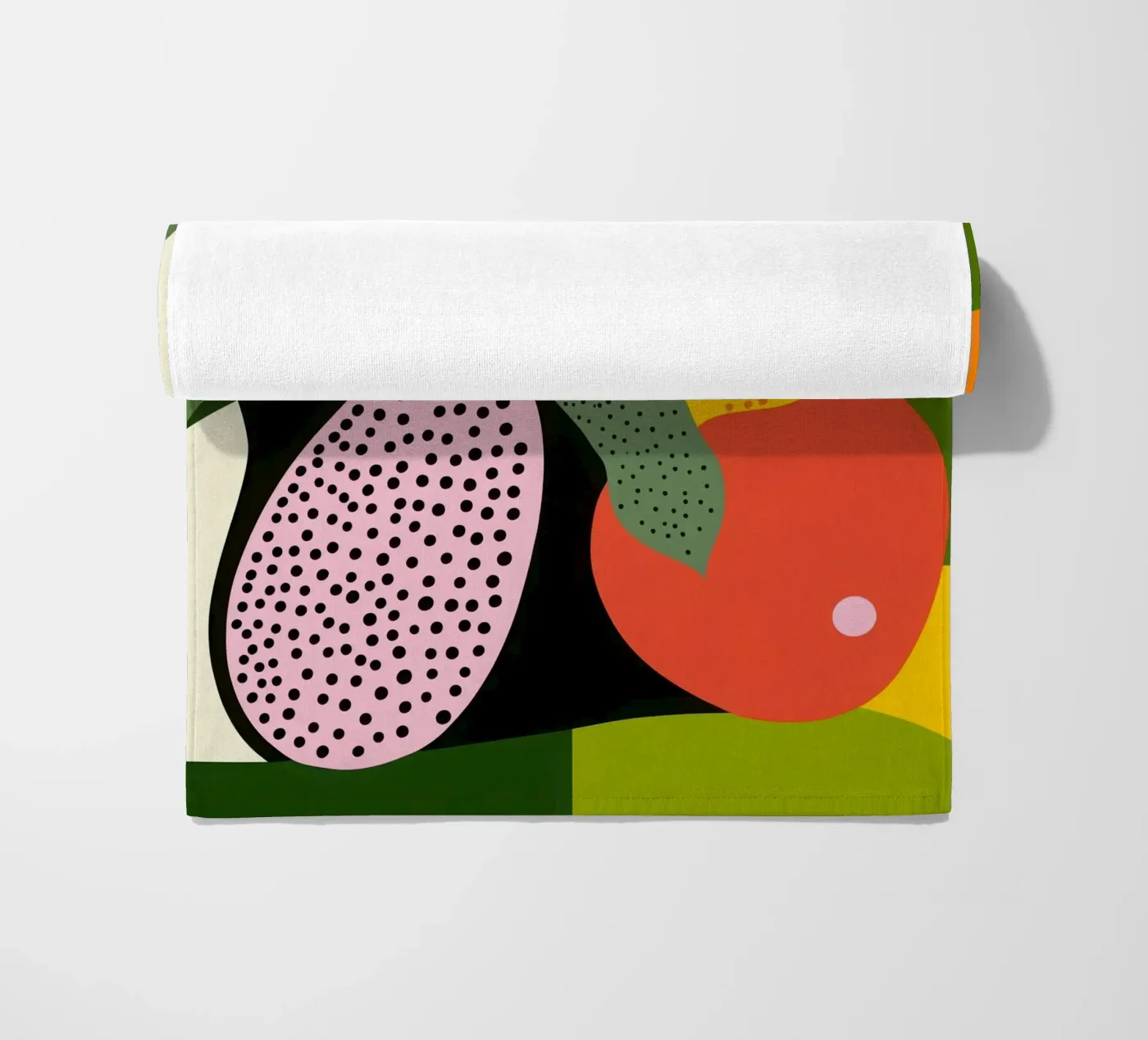 Fruchtige Zusammensetzung Strandtuch von Pop and Fruits - Affiches & posters