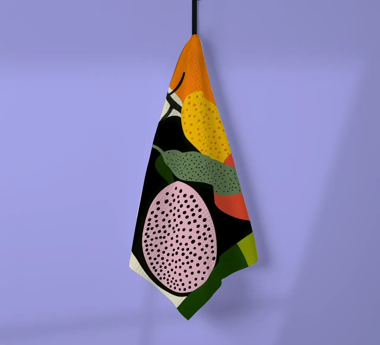 Fruity composition tea towel by Pop and Fruits - Affiches & posters