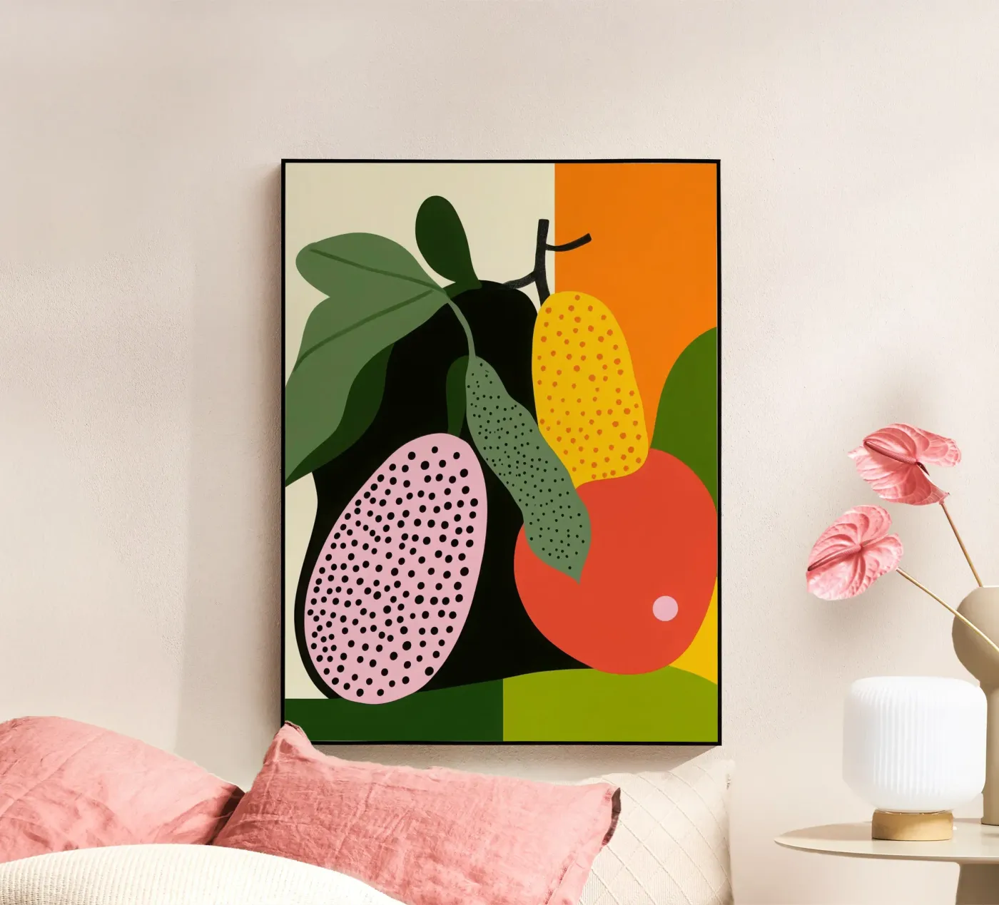 Fruity composition Acryl-Glas von Pop and Fruits - Affiches & posters