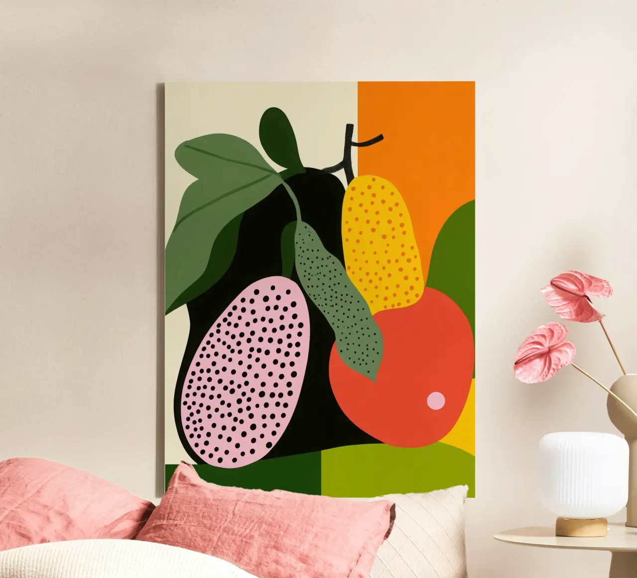 Fruity composition canvas by Pop and Fruits - Affiches & posters